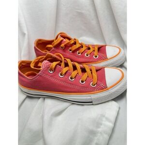 Converse✨Neon Nights✨Pink✨Orange✨Chuck Taylor All Star Sneakers✨ Women's Sz 5.5